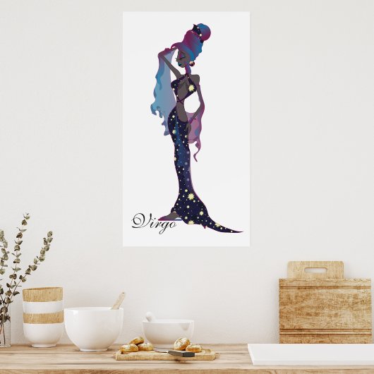 Starlight Virgo Print (Keuken)