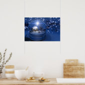 Starlight-Wereldbol afdrukken Poster (Keuken)