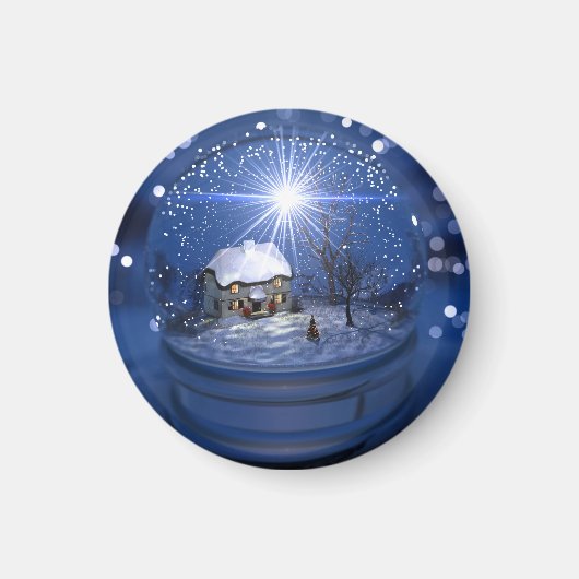 Starlight Wereldbol Magnet (Voorkant)