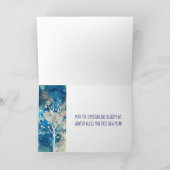 Starlight Winter Groeten Feestdagen Kaart (Binnen)