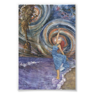 Starlightafdrukken Foto Afdruk