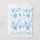 Starlit Celebration: Oproep voor oudejaarsavond Kaart (Achterkant)