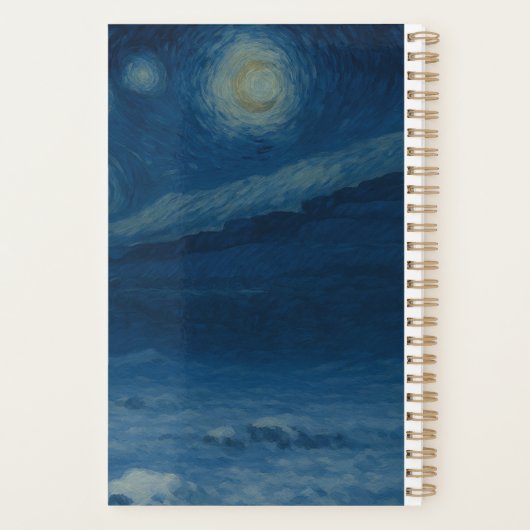 Starlit Cub Weekly Planner (Achterkant)