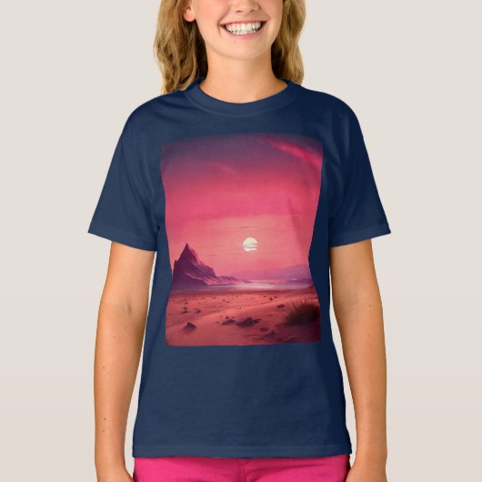 Starlit Desert Dreams Kinder T-shirts (Voorkant)