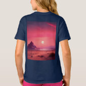 Starlit Desert Dreams Kinder T-shirts (Achterkant)