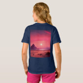 Starlit Desert Dreams Kinder T-shirts (Achterkant volledig)
