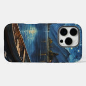 Starlit Drift: Gevist onder de kosmos Case-Mate iPhone Case (Achterkant (horizontaal))