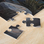 Starlit Drift: Gevist onder de kosmos Legpuzzel (Zijkant)