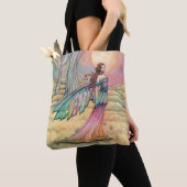 Starlit Dusk Fairy Fantasy Art van Molly Harrison Tote Bag (Dichtbij)