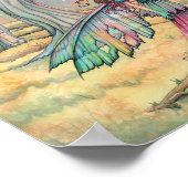Starlit Dusk Fairy Poster van Molly Harrison (Hoek)
