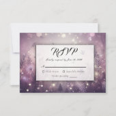 Starlit Enchantment in Bloom RSVP Kaartje (Voorkant)