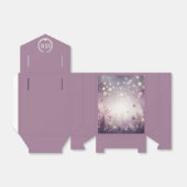 Starlit Enchantment in Bloom Wedding Bedankdoosjes (Uitgevouwen)