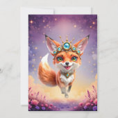 Starlit Fox of the Moonlit Meadows.  Kaart (Achterkant)