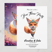 Starlit Fox of the Moonlit Meadows.  Kaart (Voorkant / Achterkant)