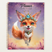 Starlit Fox of the Moonlit Meadows. Planner (Voorkant)