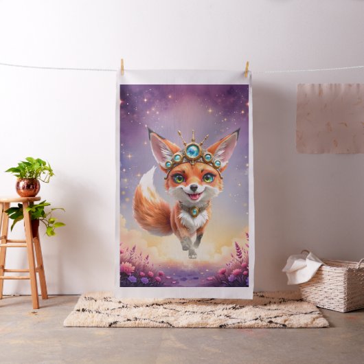 Starlit Fox of the Moonlit Meadows. Stof (Voorbeeld)