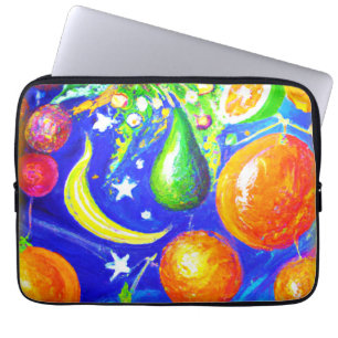 Starlit Fruit Basket. Bestel nu Laptop Sleeve