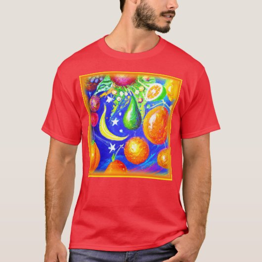 Starlit Fruit Basket. Bestel nu T-shirt (Voorkant)