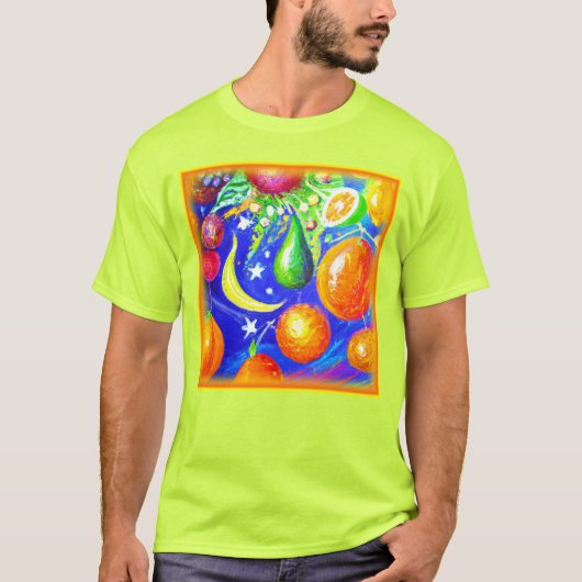 Starlit Fruit Basket. Bestel nu T-shirt (Voorkant)