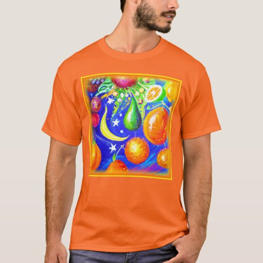 Starlit Fruit Basket. Bestel nu T-shirt (Voorkant)