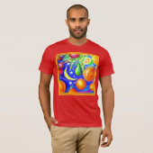 Starlit Fruit Basket. Bestel nu T-shirt (Voorkant volledig)