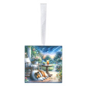 Starlit Garden Porch Sheltie Dream Decoratie (Rechts)