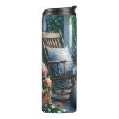 Starlit Garden Porch Sheltie Dream Thermosbeker (Gedraaid links)