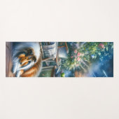 Starlit Garden Porch Sheltie Dream Yogamat (Voorkant (horizontaal))