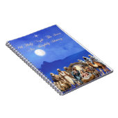 Starlit Geboorte: Oh Heilige Nacht Notitieboek (Rechterzijde)