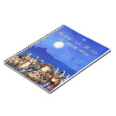 Starlit Geboorte: Oh Heilige Nacht Notitieboek (Linkerzijde)