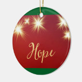 Starlit Hope Keramisch Ornament (Links)