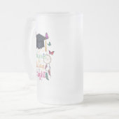 Starlit Journey - Frosted Afstuderen Mok (16 oz) (Voorkant links)