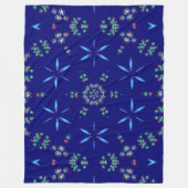 Starlit Kaleidoscope Fleece Deken (Voorkant)