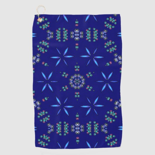 Starlit Kaleidoscope Golfhanddoek (Voorkant)