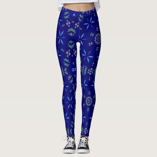 Starlit Kaleidoscope-Leggings Leggings (Voorkant)