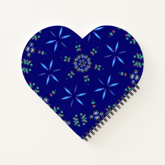 Starlit Kaleidoscope Notitieboek (Achterkant)