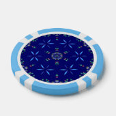 Starlit Kaleidoscope Poker Chips (Enkel)