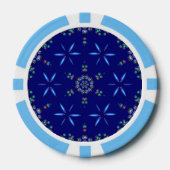 Starlit Kaleidoscope Poker Chips (Voorkant)