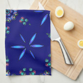 Starlit Kaleidoscope Theedoek (Quarter Fold)