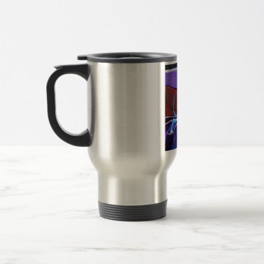 "Starlit lurcher" Reisbeker (Links)