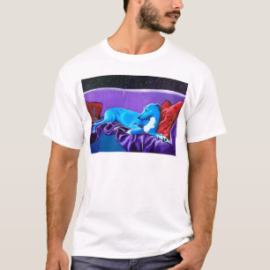 "Starlit lurcher" T-shirt
