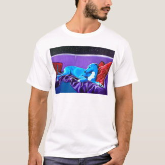 "Starlit lurcher" T-shirt
