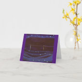 Starlit Night, Lake George, Georgia O'Keeffe Kaart (Gele Bloem)