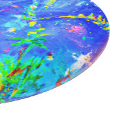 "Starlit Oerwoud" Cute Painting. Bestel nu Snijplank (Hoek)