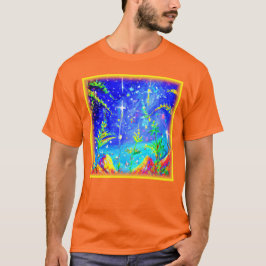 "Starlit Oerwoud" Cute Painting. Bestel nu T-shirt