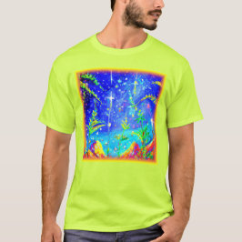 "Starlit Oerwoud" Cute Painting. Bestel nu T-shirt