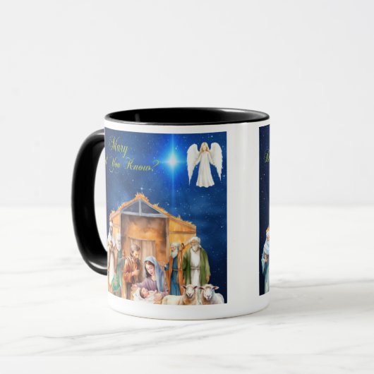 Starlit Openbaring: Mary Wist je dat?" - Mok (Voorkant links)