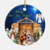 Starlit Openbaring: Mary Wist je dat?" - Ornament (Voorkant)