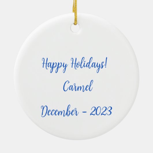 Starlit Openbaring: Mary Wist je dat?" - Ornament (Achterkant)