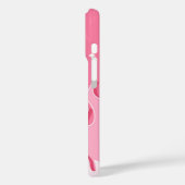 Starlit Pink Flames – Esthetische Y2K Case-Mate iPhone Case (Achterkant / Links)